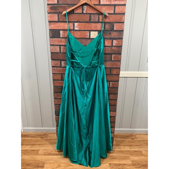 JULES AND CLEO satin spaghetti strap dress - Picture 7 of 14